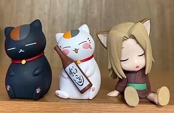 Amazon.co.jp: 夏目友人帳 肩ズンFig 黒ニャンコ 小狐 ニャンコ